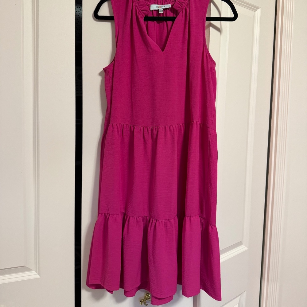 Fuchsia dress